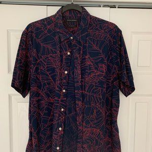 Men's Banana Republic Floral Camp Shirt - Size L
